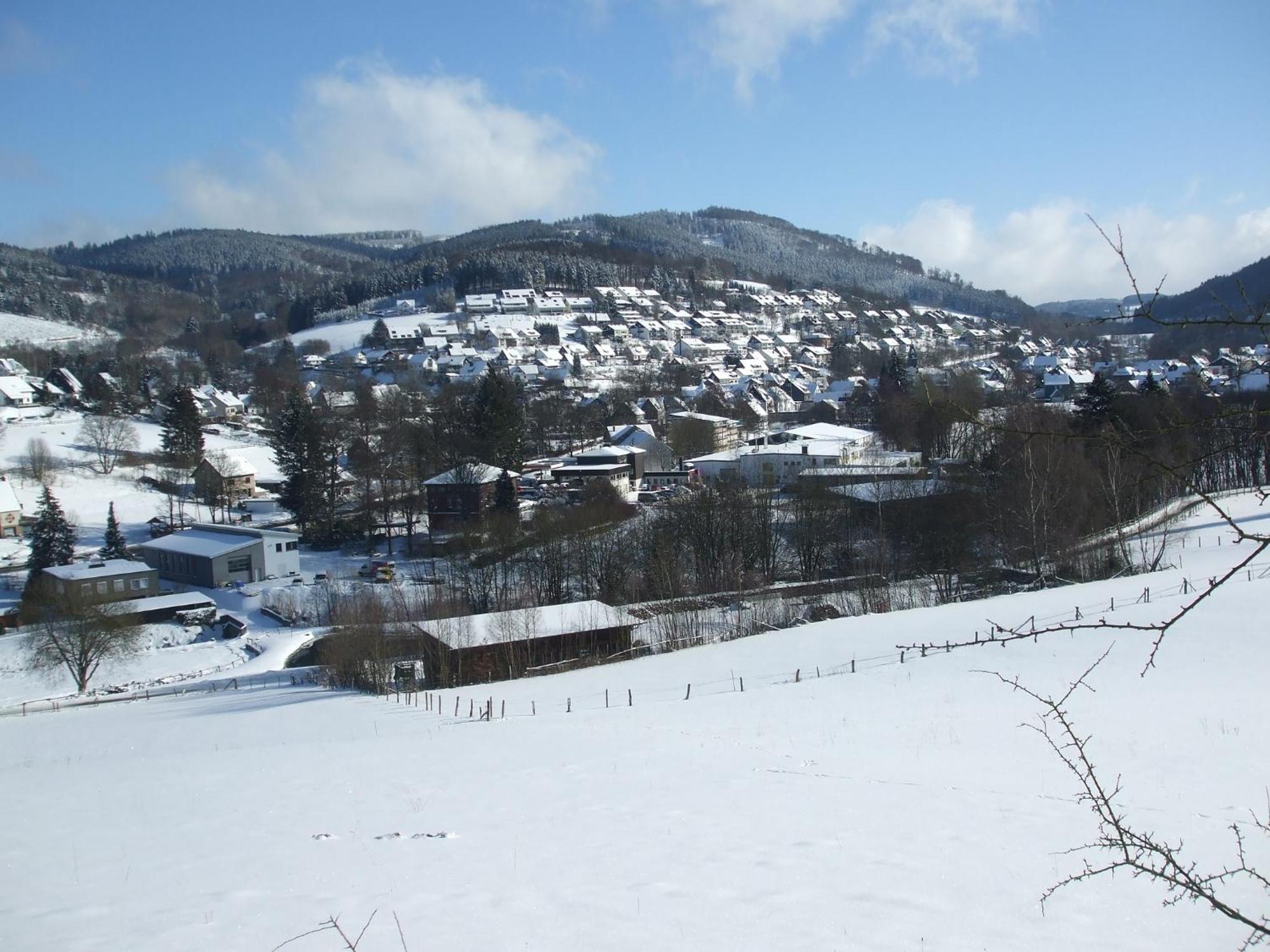 Ferienwohnung Hankeln Winterberg Buitenkant foto
